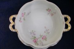 HAVILAND SCATTERED ROSES SCH 39F- ROUND COVERED SERVING BOWL  ..... http://jaapiesfinechinastore.com