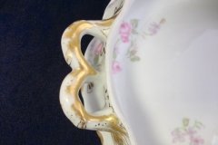 HAVILAND SCATTERED ROSES SCH 39F- ROUND COVERED SERVING BOWL  ..... http://jaapiesfinechinastore.com