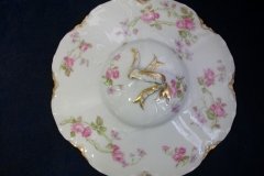 HAVILAND SCATTERED ROSES SCH 39F- ROUND COVERED SERVING BOWL  ..... http://jaapiesfinechinastore.com