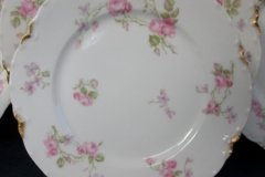 HAVILAND SCATTERED ROSES SCH 39F- SALAD PLATE  7 1/2"  ..... http://jaapiesfinechinastore.com