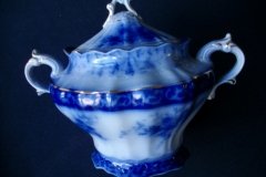 HENRY ALCOCK TOURAINE- COVERED SUGAR BOWL 1    .....   http://jaapiesfinechinastore.com