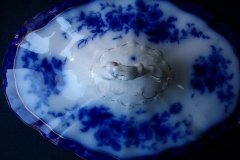 HENRY ALCOCK TOURAINE- OVAL COVERED SERVING BOWL  #2    .....   http://jaapiesfinechinastore.com