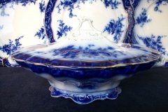 HENRY ALCOCK TOURAINE- OVAL COVERED SERVING BOWL  #3    .....   http://jaapiesfinechinastore.com