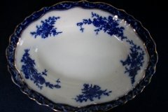 HENRY ALCOCK TOURAINE- OVAL SERVING BOWL 8 3/4"    .....   http://jaapiesfinechinastore.com