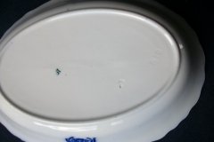 HENRY ALCOCK TOURAINE- OVAL SERVING BOWL 8 3/4"    .....   http://jaapiesfinechinastore.com