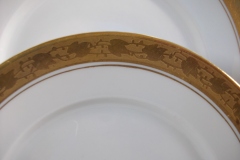 HUTSCHENREUTHER FAVORIT (ENCRUSTED GOLD BAND)-  BREAD & BUTTER PLATE  .....  https://www.jaapiesFineChinaStore.com