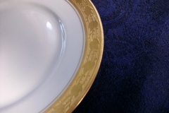 HUTSCHENREUTHER FAVORIT (ENCRUSTED GOLD BAND)-  BREAD & BUTTER PLATE  .....  https://www.jaapiesFineChinaStore.com