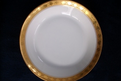 HUTSCHENREUTHER FAVORIT (ENCRUSTED GOLD BAND)-    COUPE SOUP BOWL    ..... https://www.jaapiesFineChinaStore.com