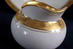 HUTSCHENREUTHER FAVORIT (ENCRUSTED GOLD BAND)-   CREAMER  8oz    ..... https://www.jaapiesFineChinaStore.com