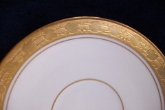 HUTSCHENREUTHER FAVORIT (ENCRUSTED GOLD BAND)-  CUP & SAUCER  .....  https://www.jaapiesFineChinaStore.com