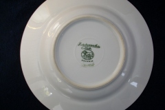 HUTSCHENREUTHER FAVORIT (ENCRUSTED GOLD BAND)-  BOTTOM  SAUCER  for  COVERED BUTTER DISH .....  https://www.jaapiesFineChinaStore.com