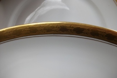 HUTSCHENREUTHER FAVORIT (ENCRUSTED GOLD BAND)-    RELISH DISH    ..... https://www.jaapiesFineChinaStore.com