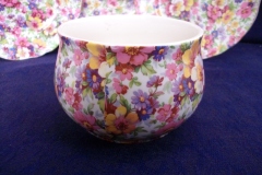 JAMES KENT (OLD FOLEY) DUBARRY- LARGE OPEN SUGAR BOWL     .....   https://www.jaapiesfinechinastore.com