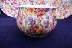 JAMES KENT (OLD FOLEY) DUBARRY- LARGE OPEN SUGAR BOWL     .....   http://jaapiesfinechinastore.com