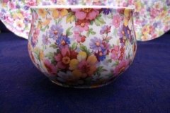 JAMES KENT (OLD FOLEY) DUBARRY- LARGE OPEN SUGAR BOWL     .....   http://jaapiesfinechinastore.com
