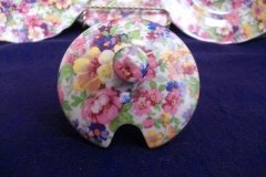 AMES KENT DUBARRY-  LID FOR JAM/JELLY POT  (GRANVILLE ROUND) ..... http://jaapiesfinechinastore.com