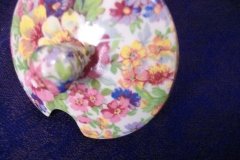AMES KENT DUBARRY-  LID FOR JAM/JELLY POT  (GRANVILLE ROUND) ..... http://jaapiesfinechinastore.com