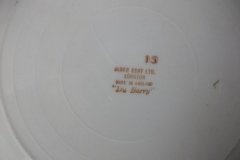 JAMES KENT DUBARRY- LUNCH PLATE 8 7/8" (GRANVILLE) ..... http://jaapiesfinechinastore.com