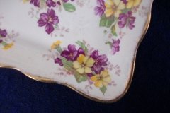 JAMES KENT VIOLETS 4002- COVERED BUTTER DISH    .....  http://jaapiesfinechinastore.com
