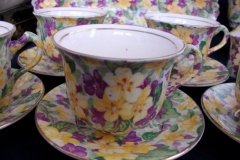 JAMES KENT PRIMULA- DEMI CUP & SAUCER   .....  http://jaapiesfinechinastore.com