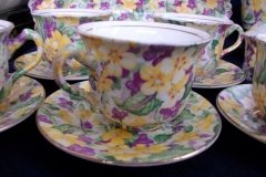 JAMES KENT PRIMULA- DEMI CUP & SAUCER   .....  http://jaapiesfinechinastore.com
