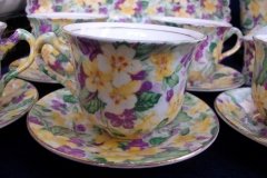 JAMES KENT PRIMULA- DEMI CUP & SAUCER   .....  http://jaapiesfinechinastore.com