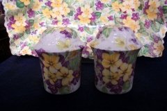 JAMES KENT VIOLETS 4002- SALT & PEPPER SHAKER SET    .....  http://jaapiesfinechinastore.com