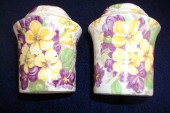 JAMES KENT VIOLETS 4002- SALT & PEPPER SHAKER SET    .....  https://www.jaapiesfinechinastore.com