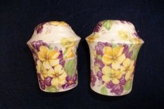 JAMES KENT VIOLETS 4002- SALT & PEPPER SHAKER SET    .....  http://jaapiesfinechinastore.com