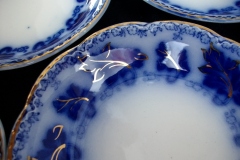 JOHNSON BROTHERS NORMANDY (FLOW BLUE)-  BERRY BOWL ..... https://www.jaapiesFineChinaStore.com