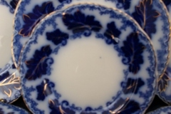 JOHNSON BROTHERS NORMANDY (FLOW BLUE)-  BREAD & BUTTER PLATE  ..... https://www.jaapiesFineChinaStore.com