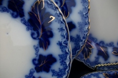 JOHNSON BROTHERS NORMANDY (FLOW BLUE)-  BREAD & BUTTER PLATE  ..... https://www.jaapiesFineChinaStore.com