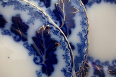 JOHNSON BROTHERS NORMANDY (FLOW BLUE)-  BREAD & BUTTER PLATE  ..... https://www.jaapiesFineChinaStore.com