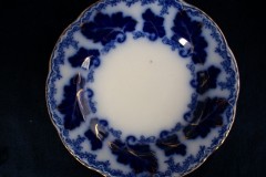 JOHNSON BROTHERS NORMANDY (FLOW BLUE)-  BREAD & BUTTER PLATE  ..... https://www.jaapiesFineChinaStore.com