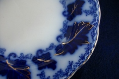 JOHNSON BROTHERS NORMANDY (FLOW BLUE)-  BREAD & BUTTER PLATE  ..... https://www.jaapiesFineChinaStore.com