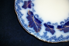 JOHNSON BROTHERS NORMANDY (FLOW BLUE)-  BREAD & BUTTER PLATE  ..... https://www.jaapiesFineChinaStore.com