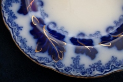 JOHNSON BROTHERS NORMANDY (FLOW BLUE)-  BREAD & BUTTER PLATE  ..... https://www.jaapiesFineChinaStore.com