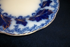 JOHNSON BROTHERS NORMANDY (FLOW BLUE)-  BREAD & BUTTER PLATE  ..... https://www.jaapiesFineChinaStore.com