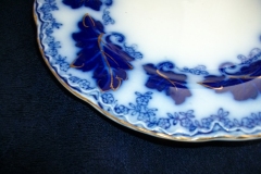 JOHNSON BROTHERS NORMANDY (FLOW BLUE)-  BREAD & BUTTER PLATE  ..... https://www.jaapiesFineChinaStore.com