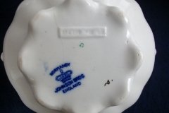 JOHNSON BROTHERS  NORMANDY (FLOW BLUE)-  COVERED SUGAR BOWL   .....    https://www.jaapiesFineChinaStore.com