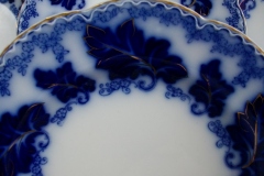 JOHNSON BROTHERS NORMANDY (FLOW BLUE)-  DINNER PLATE  ..... https://www.jaapiesFineChinaStore.com