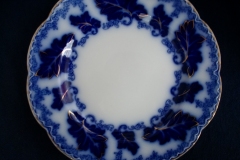 JOHNSON BROTHERS NORMANDY (FLOW BLUE)-  DINNER PLATE  ..... https://www.jaapiesFineChinaStore.com