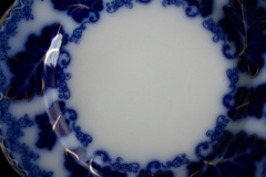 JOHNSON BROTHERS NORMANDY (FLOW BLUE)-  DINNER PLATE  ..... https://www.jaapiesFineChinaStore.com