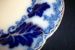 JOHNSON BROTHERS NORMANDY (FLOW BLUE)-  DINNER PLATE  ..... https://www.jaapiesFineChinaStore.com