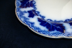 JOHNSON BROTHERS NORMANDY (FLOW BLUE)-  DINNER PLATE  ..... https://www.jaapiesFineChinaStore.com