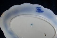 JOHNSON BROTHERS NORMANDY (FLOW BLUE)-  GRAVY BOAT & UNDERPLATE ..... https://www.jaapiesFineChinaStore.com