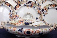 KEELING & CO LOSO WARE TOKIO-   COVERED SERVING BOWL #1     .....   http://jaapiesfinechinastore.com