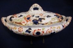 KEELING & CO LOSO WARE TOKIO-   COVERED SERVING BOWL #1     .....   http://jaapiesfinechinastore.com