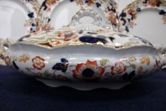 KEELING & CO LOSO WARE TOKIO-   COVERED SERVING BOWL #2     .....   http://jaapiesfinechinastore.com
