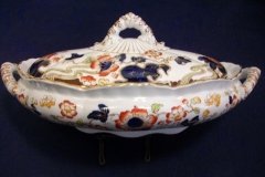KEELING & CO LOSO WARE TOKIO-   COVERED SERVING BOWL #2     .....   http://jaapiesfinechinastore.com